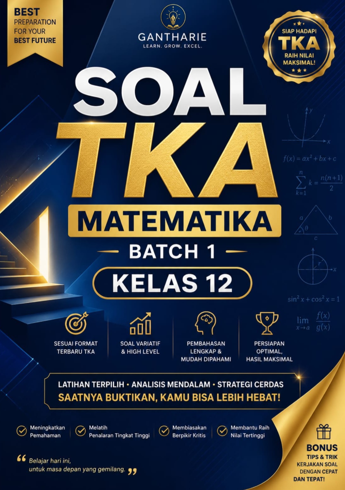 Thumbnail Belajar TKA Matematika Batch 1